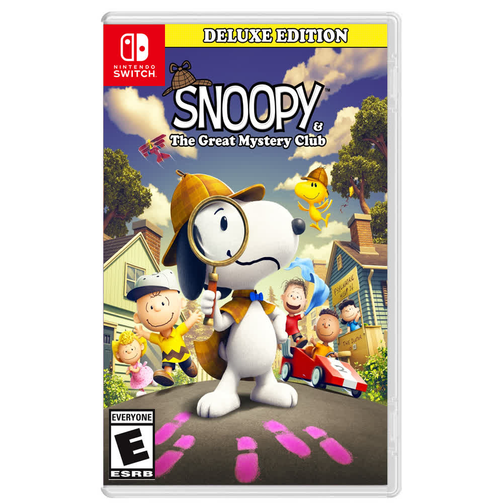 Snoopy & The Great Mystery Club - Deluxe Edition [Nintendo Switch, английская версия]