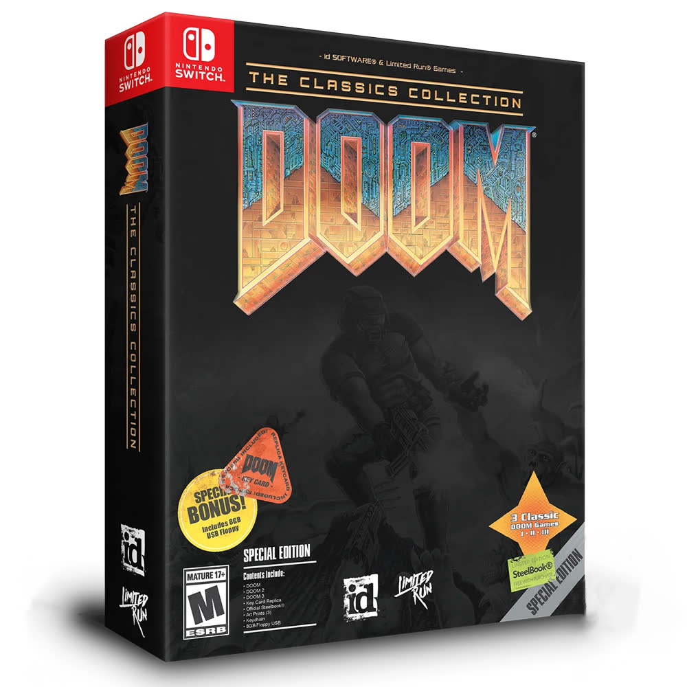 Doom: The Classics Collection - Special Edition (Lim. Run #102) [Nintendo Switch, английская версия] 