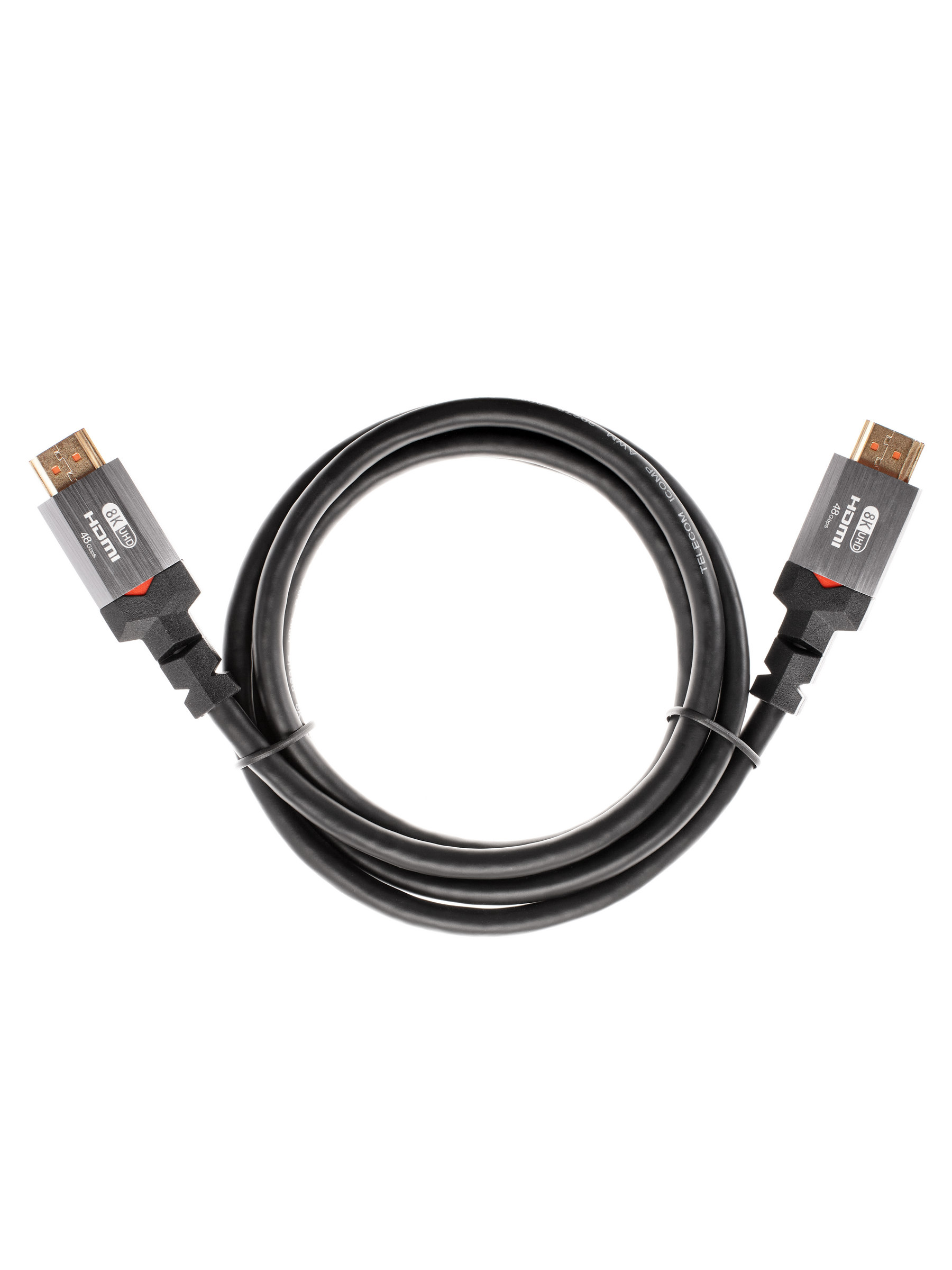 Кабель HDMI 19M/M,ver. 2.1, 8K@60 Hz 1.5m метал разъемы, Telecom <TCG365-1.5M> (1/50)