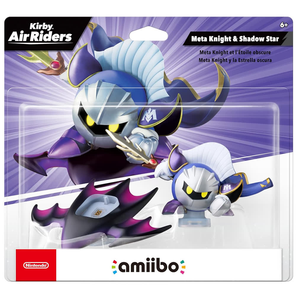 Meta Knight & Shadow Star (Kirby Air Riders коллекция) [Nintendo Amiibo Character]