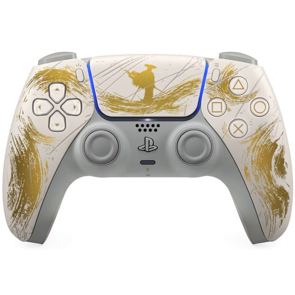 Геймпад PS5 DualSense Ghost of Yotei Gold Limited Edition