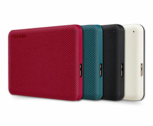 Внешний HDD  Toshiba  4 TB Canvio Advance белый, 2.5", USB 3.0