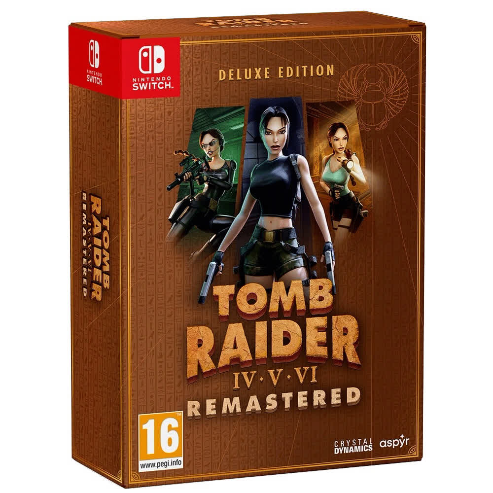 Tomb Raider IV-VI Remastered Starring Lara Croft - Deluxe Edition [Nintendo Switch, русская версия]