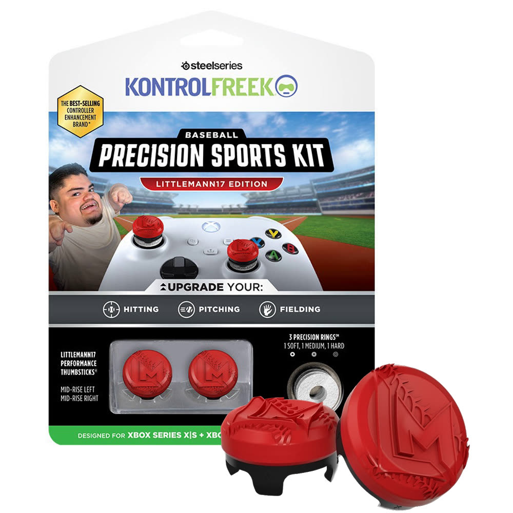 Насадка + прециз. кольца Xbox Ser. S/X - Xbox One KontrolFreek Baseball Sports Kit: LittleMann17 |56