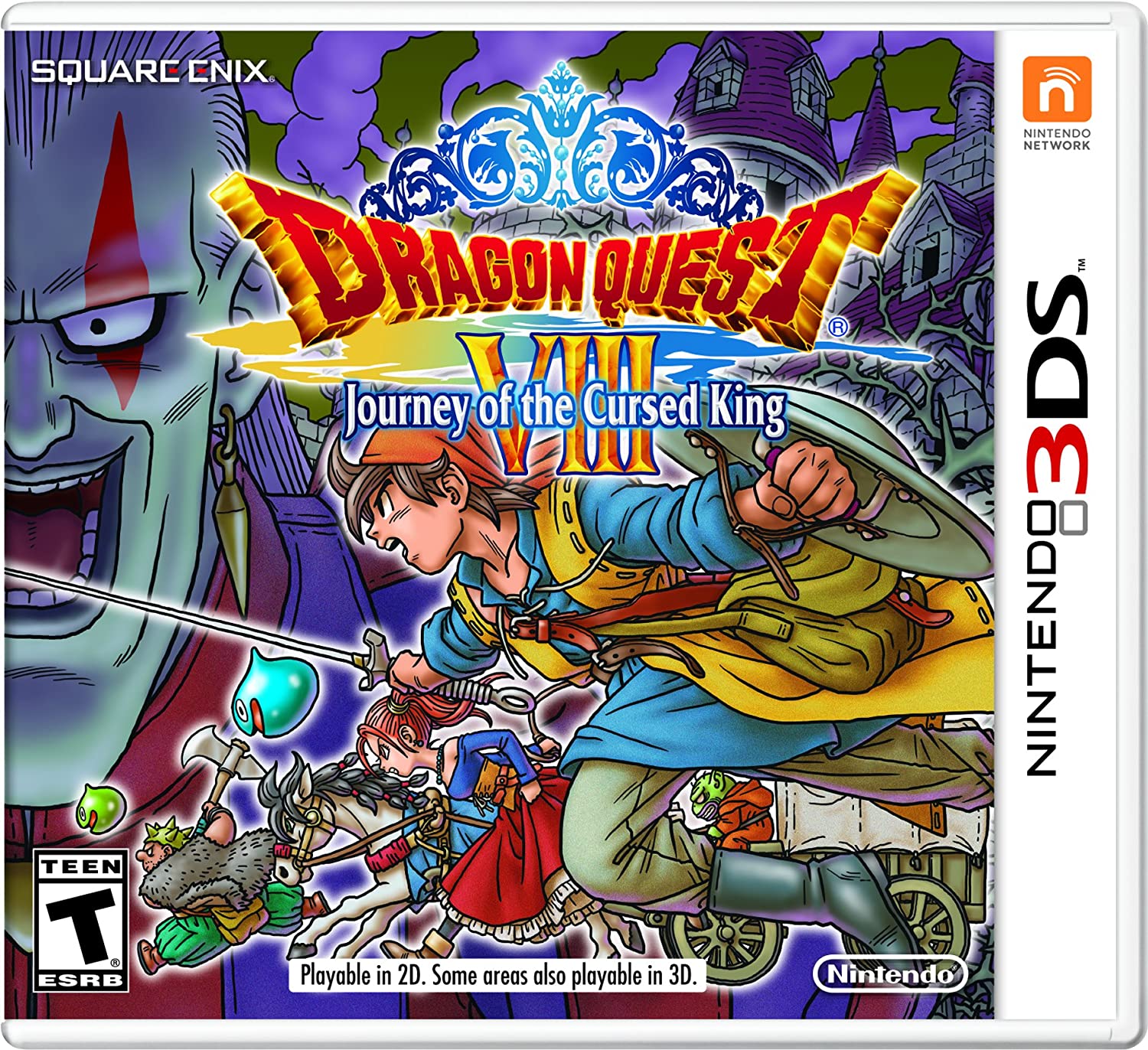 Dragon Quest VIII: Journey of the Cursed King [3DS, английская версия]