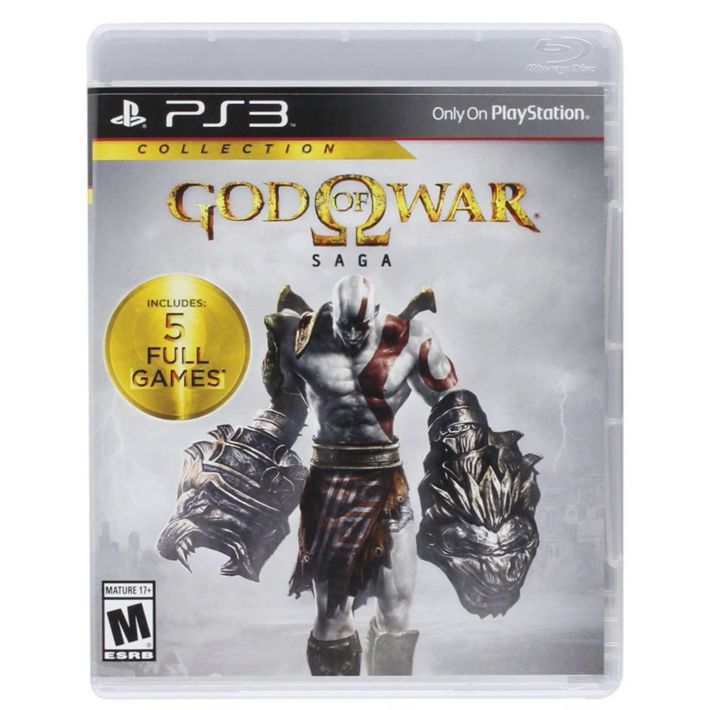 God of War Saga ( 1,2 и 3 части )[PS3, английская версия]