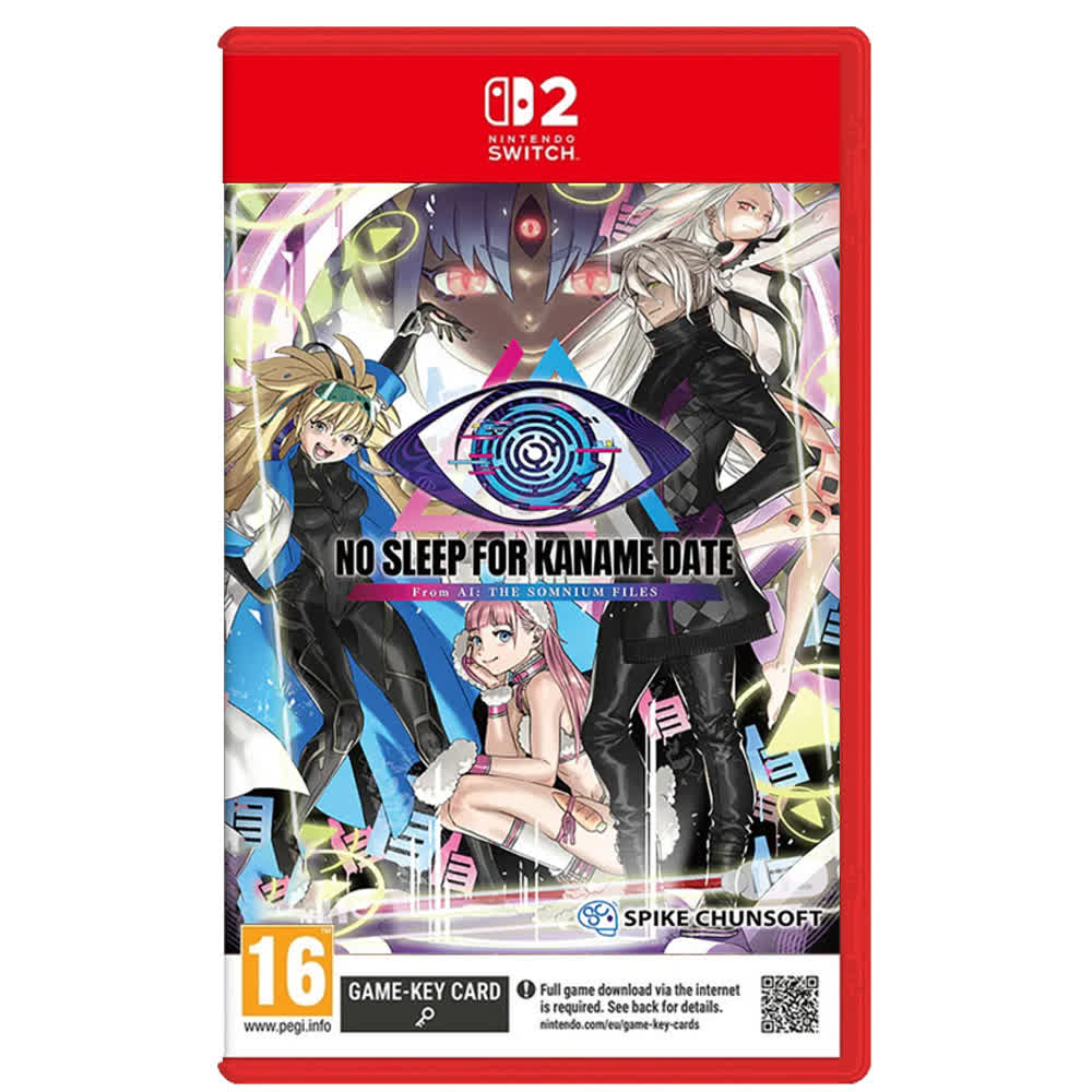 No Sleep For Kaname Date - From AI: The Somnium Files (Game-Key Card) [Switch 2, английская версия]