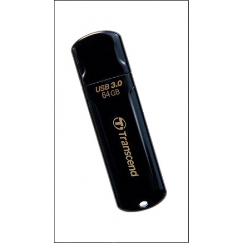 USB 3.0  64GB  Transcend  JetFlash 700  чёрный
