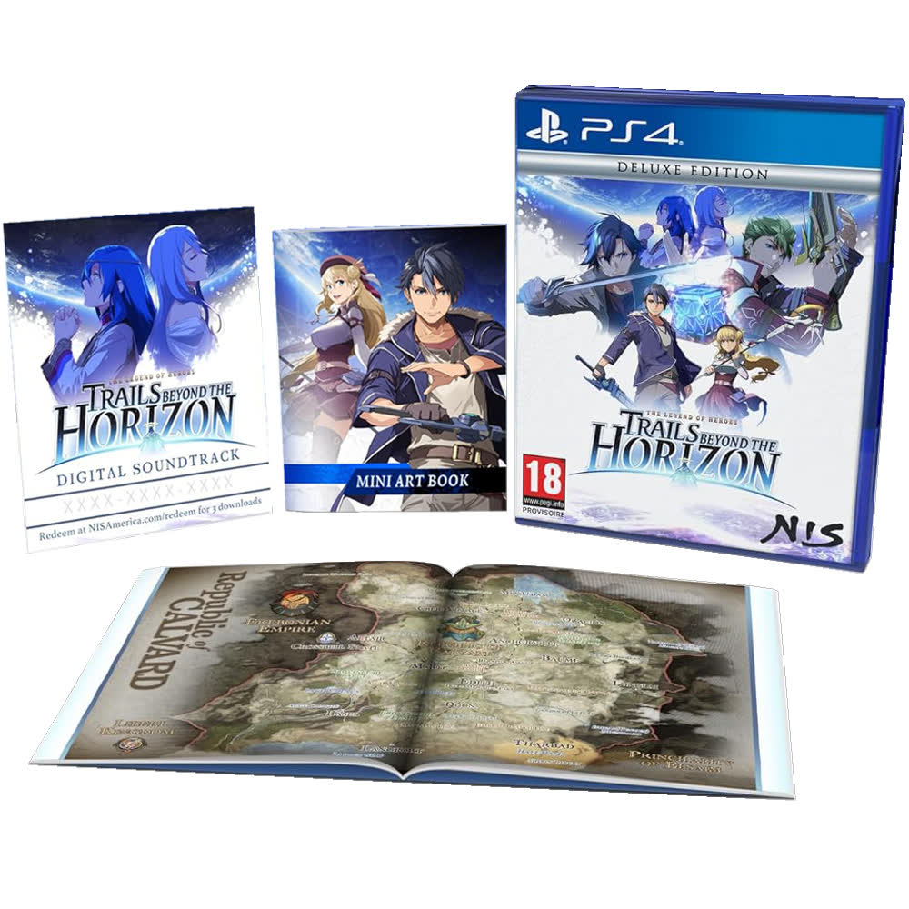 The Legend of Heroes: Trails beyond the Horizon - Deluxe Edition [PS4, английская версия]