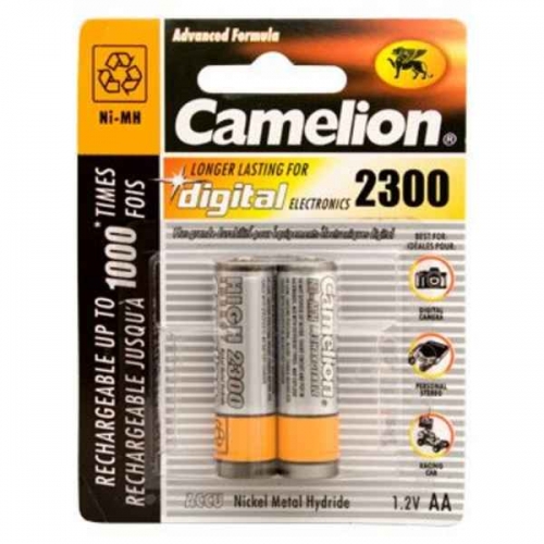 Аккумулятор CAMELION  R6 (2300 mAh) (2 бл)   (2/24/384)