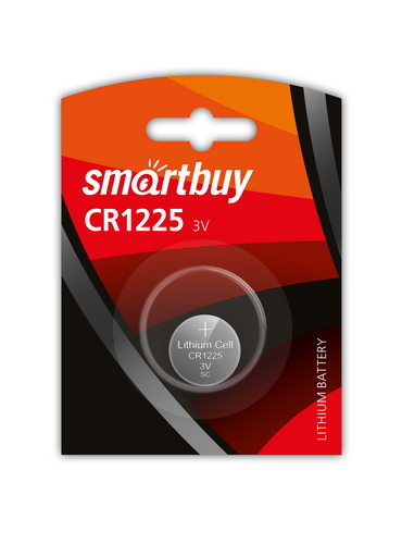 Элемент питания SMARTBUY CR 1225 BL1 (12/72)