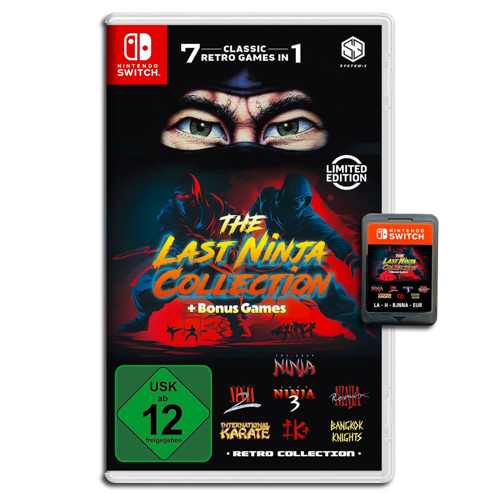 The Last Ninja Collection + Bonus Games [Nintendo Switch, английская версия]