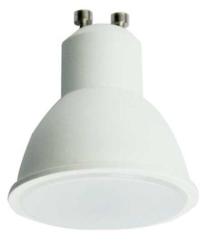 Лампа светодиодная ECOLA Reflector GU10 7,0W 220V 6000K (композит) 56x50 (10/100)
