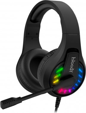 Игровая гарнитура A4TECH Bloody G230 2м накладные USB оголовье (G230), черный (1/10)