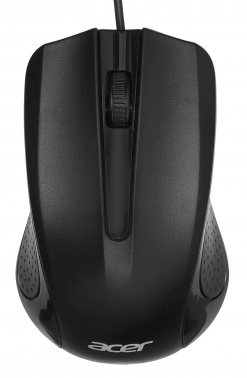 Мышь проводная ACER OMW010 черный оптическая (1200dpi) USB (2but)(1/60)