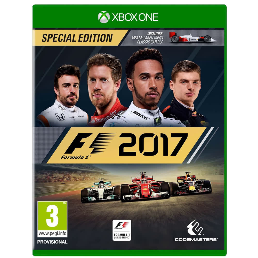 F1 2017 - Special Edition [Xbox One, русские субтитры]